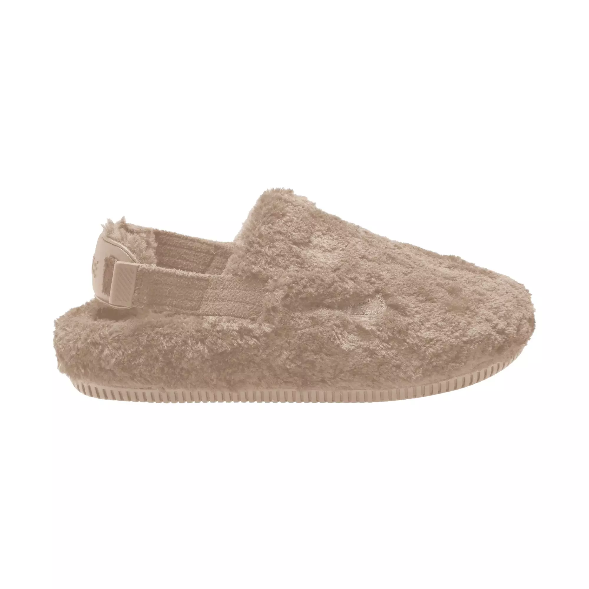 Nike Calm Mule Fuzzy Fur Sanddrift Women s Slide Hibbett